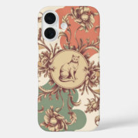 Representación elegante y artística de un gato