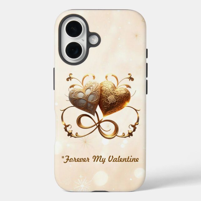 Funda iPhone 16 "Resplandor de amor radiante" (Reverso )