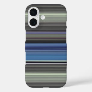 Funda iPhone 16 Resumen #1: Azul y gris