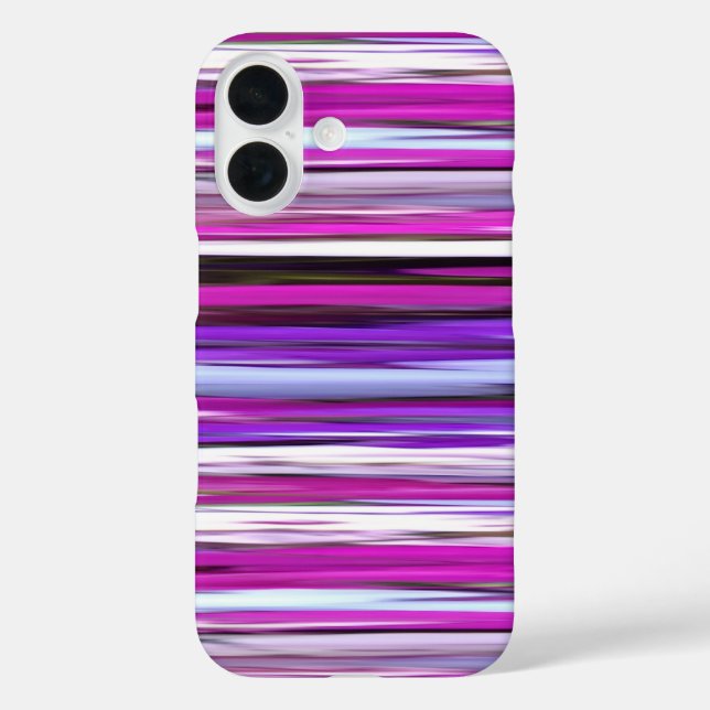 Funda iPhone 16 Resumen #2: Desenfoque morado (Reverso )