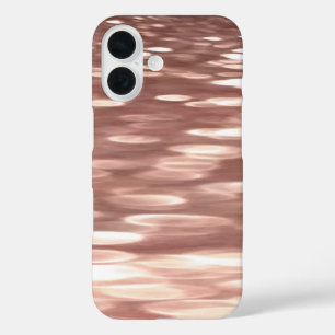 Funda iPhone 16 Resumen #3: brillo de rosa cobre