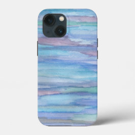 Funda iPhone 16 Resumen azul: enero por la mañana