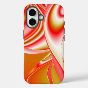 Funda iPhone 16 Resumen de amor y oro en 3D Rainbowart