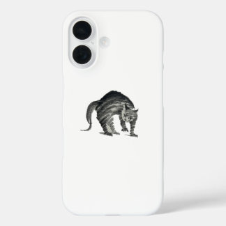 Funda iPhone 16 resumen de gato asustado