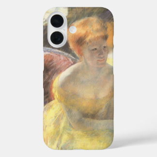Funda iPhone 16 Retrato de Lydia en la Ópera por Mary Cassatt
