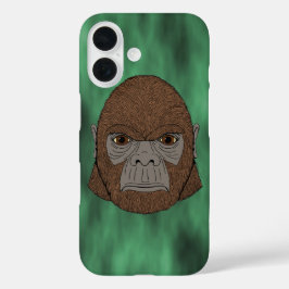 Funda iPhone 16 Retrato de pie grande 1 (Ape-Like) Funda-mate iPho