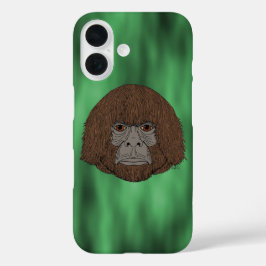 Funda iPhone 16 Retrato de pie grande 2 (parecido a un ser humano)