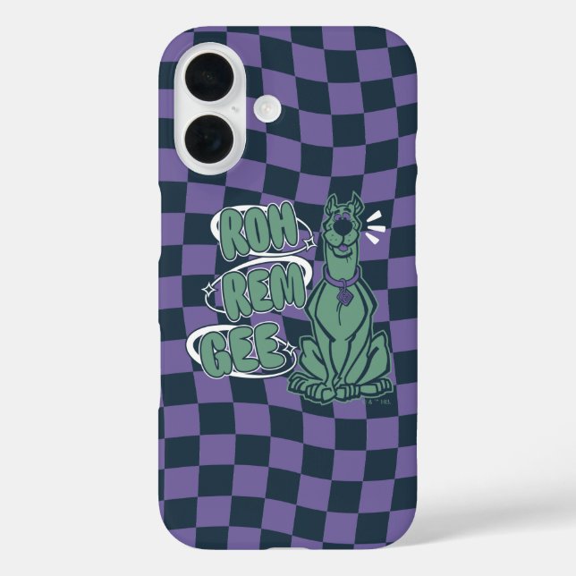 Funda iPhone 16 Retro Scooby "OMG" (Reverso )