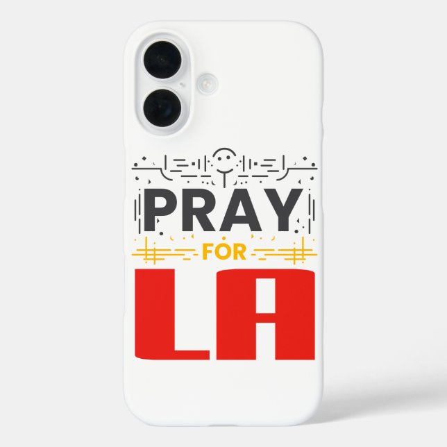 Funda iPhone 16 Reza por LA (Reverso )