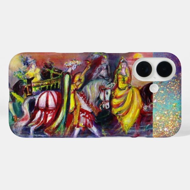 Funda iPhone 16 RIDERS IN THE NOCHE Fantasy (Reverso (Horizontal))