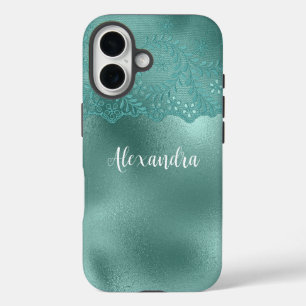 Funda iPhone 16 Robin Egg Green