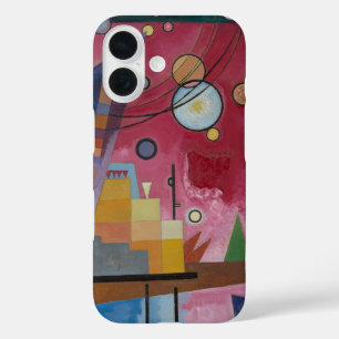 Funda iPhone 16 Rojo Intenso de Wassily Kandinsky