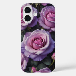 Funda iPhone 16 Romance con Rosas