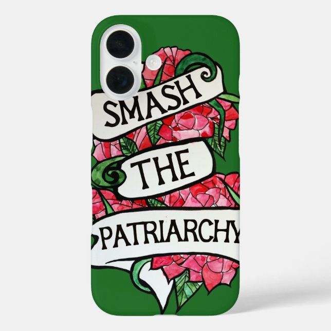 Funda iPhone 16 Romper el patriarcado (Reverso )