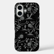 Rosa gótico y patrón óseo