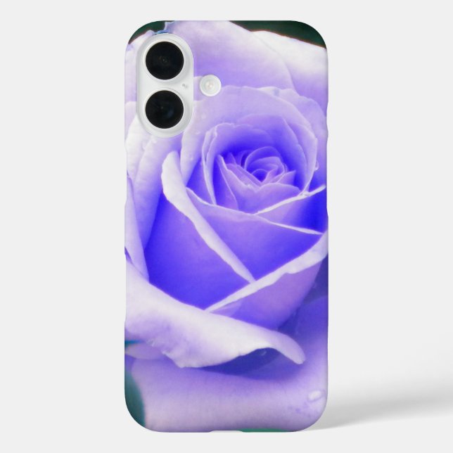 Funda iPhone 16 Rosa morado de lavanda pálida (Reverso )
