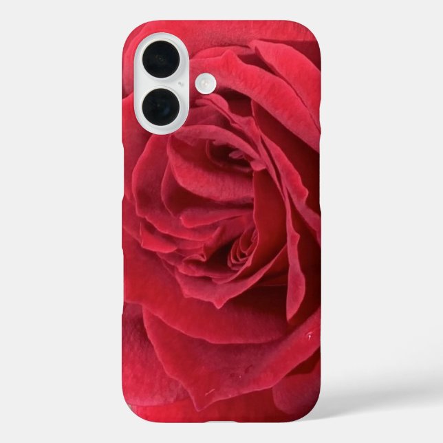 Funda iPhone 16 Rosa Roja (Reverso )