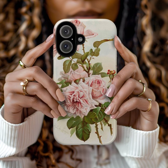 Funda iPhone 16 Rosas rosas rosas antiguas (Subido por el creador)
