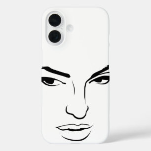 Funda iPhone 16 Rostro de Mujer