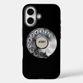 Funda iPhone 16 Rotación retro personalizada