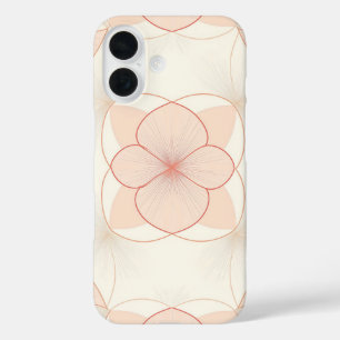 Funda iPhone 16 Rubor Mandala Bloom