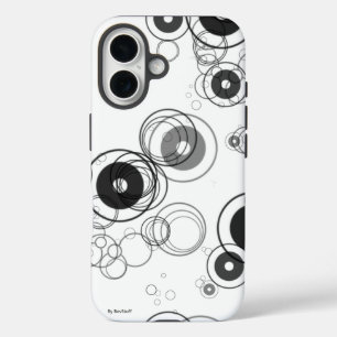 Funda iPhone 16 Ruedas dentro de ruedas Estuche para iPhone blanco