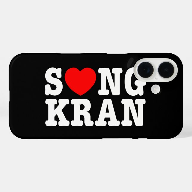 Funda iPhone 16 S ❤ NGKRAN ~ Heart Songkran (Reverso (Horizontal))