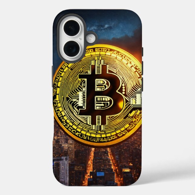 Funda iPhone 16 Sábanas apiladas: cubierta de teléfono de Bitcoin (Reverso )