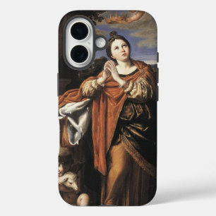 Funda iPhone 16 Saint Agnes por Domenichino (feat. 1620)