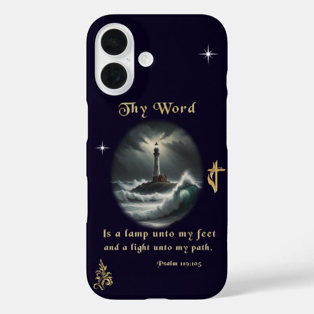 Funda iPhone 16 Salmo 119 (Reverso )