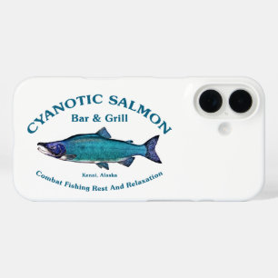 Funda iPhone 16 Salmon Bar & Grill Cyanotic