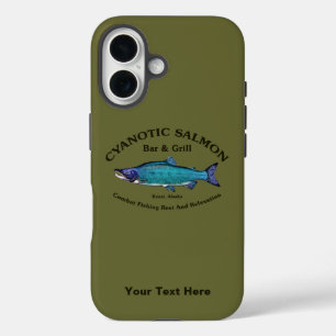 Funda iPhone 16 Salmon Bar & Grill Cyanotic