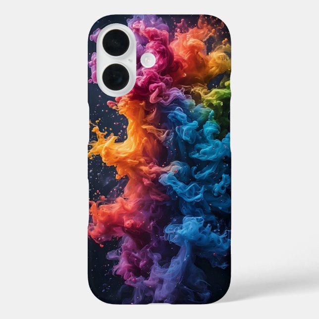 Funda iPhone 16 Salpicadura (Reverso )