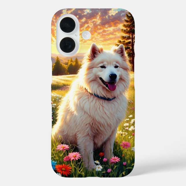 Funda iPhone 16 Samoyed by Lake (Reverso )