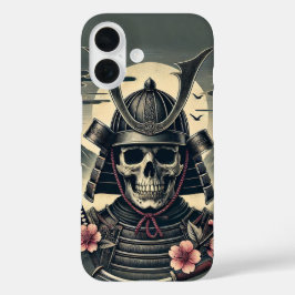 Funda iPhone 16 Samurai Skull