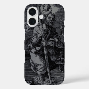 Funda iPhone 16 San Cristóbal venerado por cristianos