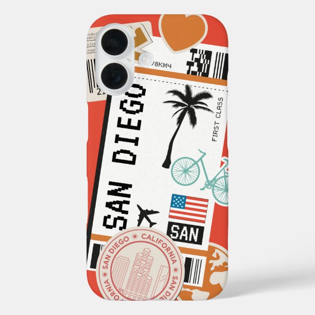 Funda iPhone 16 San Diego (Reverso )