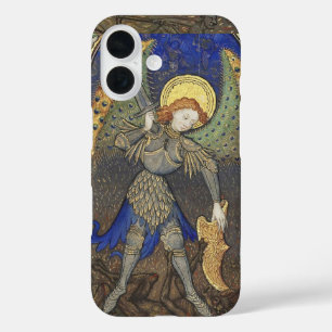 Funda iPhone 16 San Miguel el Arcángel con el diablo