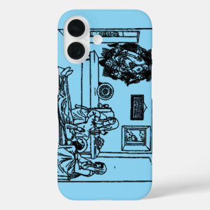 Funda iPhone 16 Santa Fina niña cristiana italiana