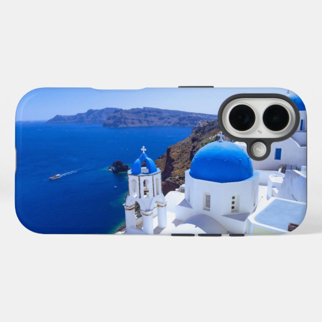 Funda iPhone 16 Santorini (Reverso (Horizontal))