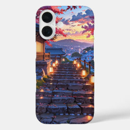 Funda iPhone 16 Santuario Hilltop - Serenidad de Primavera animada