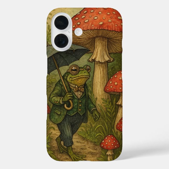 Funda iPhone 16 Sapo y seta (Reverso )