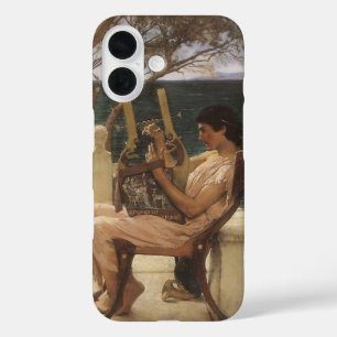 Funda iPhone 16 Sappho y Alcaeus por Sir Lawrence Alma Tadema