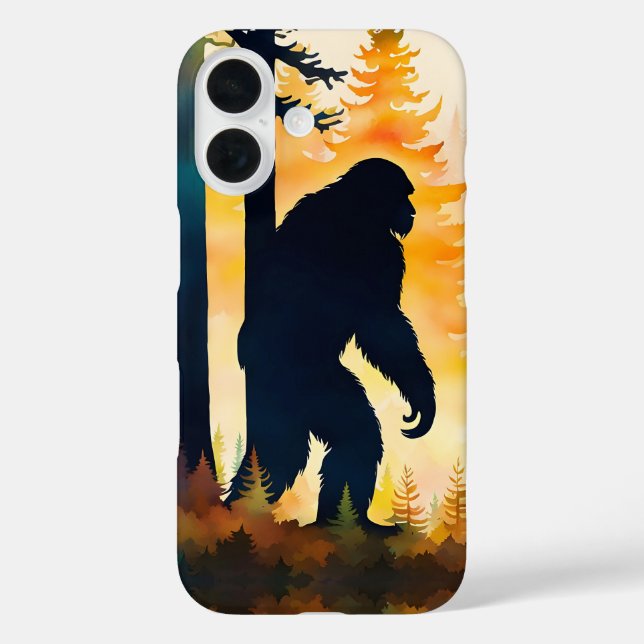 Funda iPhone 16 Sasquatch Otumn Landscape Sunset (Reverso )