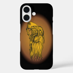 Funda iPhone 16 Scythe man - La muerte