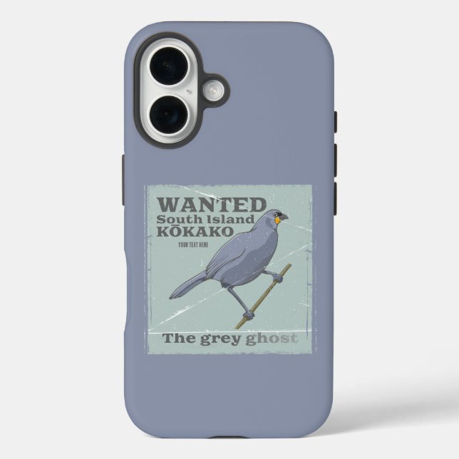 Funda iPhone 16 Se busca Kokako (Reverso )