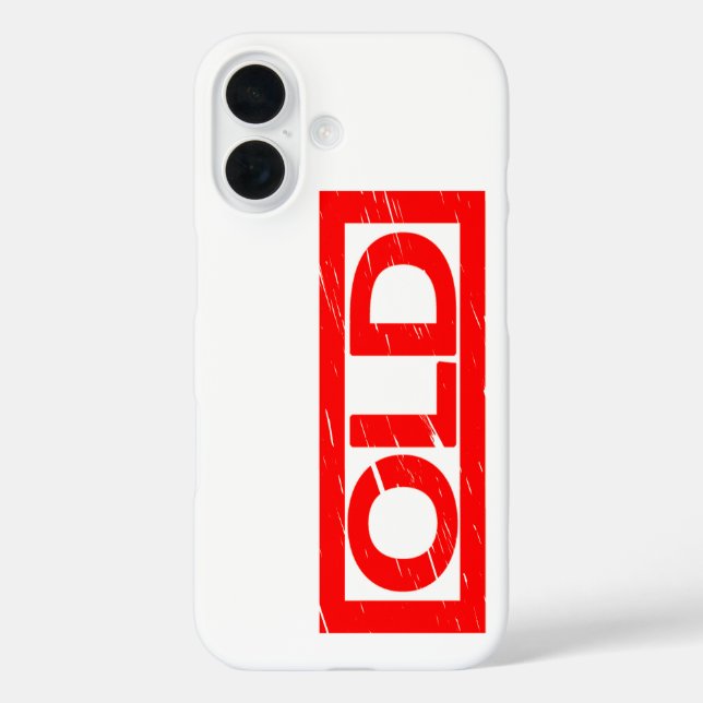 Funda iPhone 16 Sello antiguo (Reverso )