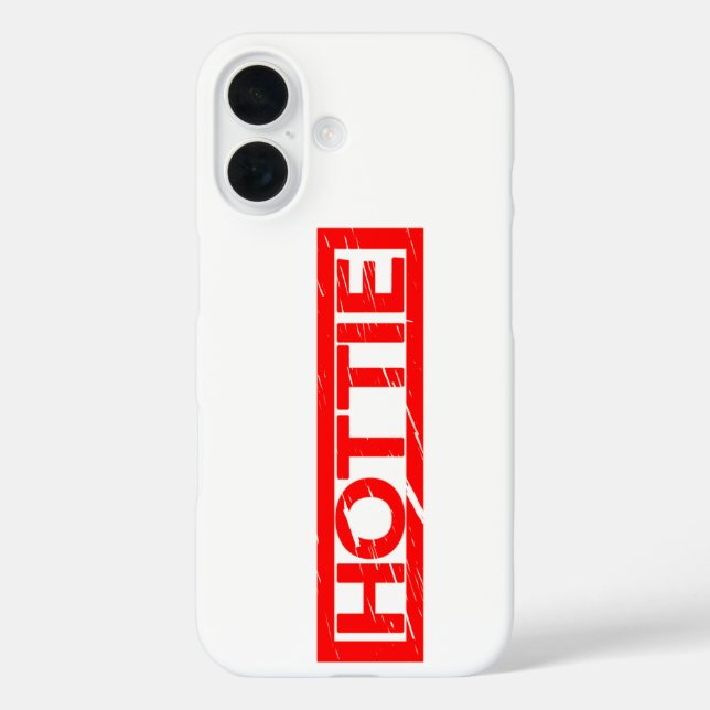 Funda iPhone 16 Sello de Hottie (Reverso )