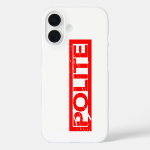 Funda iPhone 16 Sello de letra