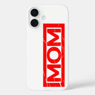 Funda iPhone 16 Sello de mamá